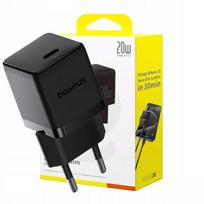 BASEUS greitas tinklo įkroviklis 20W USB-C PD QC saugus kompaktiškas