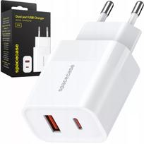 Spartusis sieninis telefono įkroviklis USB USB-C 20W 3A universalus