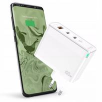 Spartusis sieninis įkroviklis 100W 2x USB-C 1x USB Quick Charge 3.0 PD galingas