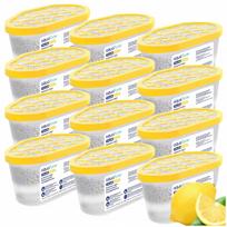 Drėgmės surinkėjas citrinų kvapo oro sausintuvas AquaFloow 12 vnt 400 ml