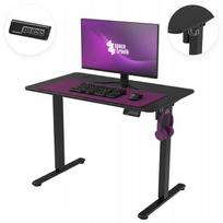 Spacetronik elektrinis reguliuojamas stalas 120x60cm, 60kg, juodas