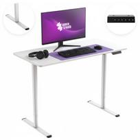 Mažas elektrinis rašomasis stalas 100x60cm Spacetronik, reguliuojamas darbui stovint