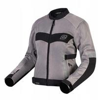 Motociklinė tekstilinė striukė moterims Ozone Dart Lady Cappuccino