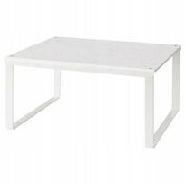 IKEA VARIERA įstatoma lentyna, balta, 32x28x16 cm