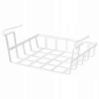 Pakabinamas krepšys lentynai IKEA PÅLYCKE, baltas, 36x26x14 cm