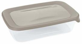 Dėžutė maistui Curver Fresh & Go 0800554W07, 1 l, 22.8 cm x 14.8 cm, rusva sp.