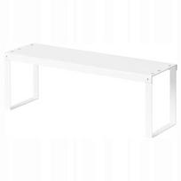 IKEA VARIERA įstatoma lentyna, balta, 46x14x16 cm
