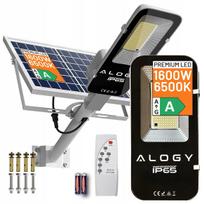 Saulės gatvės šviestuvas Alogy 1600W LED su judesio jutikliu