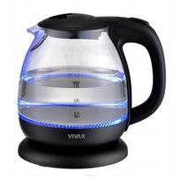 Vivax WH-100G stiklinis elektrinis virdulys 1100 W 1 l juodas