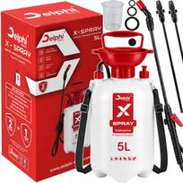 Rankinis 5 L slėginis purkštuvas, skirtas augalams, su 95 cm lancetu