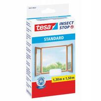 TESA langelio tinklelis nuo uodų su lipnia juosta, baltas, 1,3 x 1,5 m