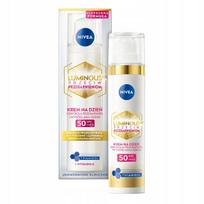 NIVEA LUMINOUS dieninis veido kremas su hialurono rūgštimi ir SPF 50, 40 ml