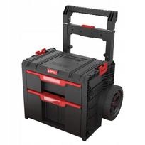 Mobilus įrankių vežimėlis QBRICK SYSTEM PRO CART2.0 PLUS DRAWER2 9,5 l + 12 l