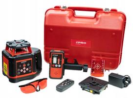 Rotacinis lazerinis nivelyras PRO LR-500XY su raudonu spinduliu