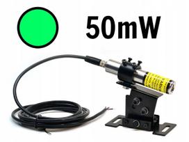 Žalias linijinis lazeris 50mW IP67 520nm LAMBDAWAVE