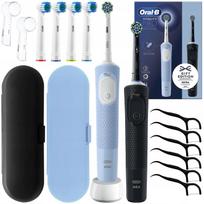 ORAL-B VITALITY PRO D103 elektrinių dantų šepetėlių rinkinys, mėlynas/juodas