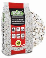 Dekoratyvinis akmens skaldos mišinys Balta Marianna 8-16mm 20kg