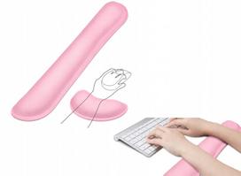 EtuiTab ergonominis riešo atramos komplektas klaviatūrai ir pelei, Memory Foam 2in1