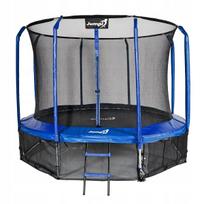 Sodo batutas JUMPI 12FT 374 cm PREMIUM su apsauginiu tinklu ir priedais