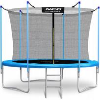 Neo-sport sodo batutas 6 pėdų / 183 cm su vidiniu apsauginiu tinklu ir kopėčiomis
