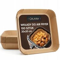 Kepimo popierius Air Fryer gruzdintuvėms, 100 vnt., 20x20 cm