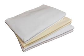 Tradicinė paklodė 120x200 balta 150g viešbučio klasės, 100% medvilnė, gamintojas, skalbiama 90°C