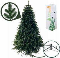 Dirbtinė eglutė PE + PVC Alaska 210 cm, automatinis išskleidimas, tanki, premium klasės