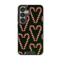Candy Lane - Samsung Galaxy S25 Case, Elite Dark (Magnetic) / Gold