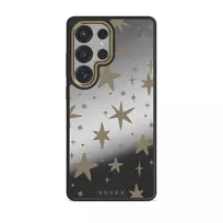 12 O'clock - Samsung Galaxy S25 Ultra Case, Elite Mirror Dark (Magnetic) / Gold