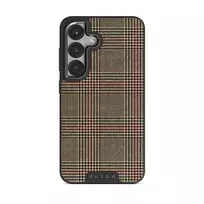 Favorite Coat - Plaid Samsung Galaxy S25 Plus Case, Elite Dark (Magnetic) / Gunmetal