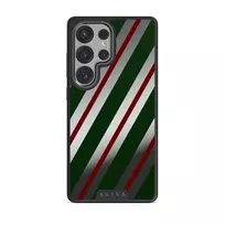 North Pole - Samsung Galaxy S25 Ultra Case, Elite Mirror Dark (Magnetic) / Gunmetal