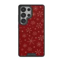 Dear Santa - Snowflake Samsung Galaxy S25 Ultra Case, Elite Dark (Magnetic) / Gunmetal