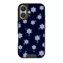 Frosty Pines - iPhone 16 Plus Case, Elite Dark (MagSafe) / Gold