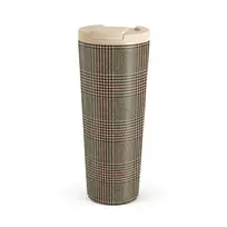 Favorite Coat - Plaid Travel Mug, 700 ml / Flap