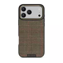 Favorite Coat - Plaid iPhone 17 Pro Max Case, Elite Dark (MagSafe) / Gold
