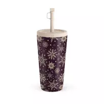 Sleeping Beauty - Snowflakes Travel Mug, 500 ml / Straw