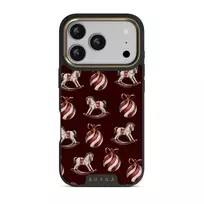 Rocking Around - iPhone 17 Pro Case, Elite Dark (MagSafe) / Gold
