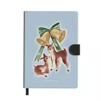 Baby Rudolph - Notebook, A5 (14.8 x 21cm) / Grid