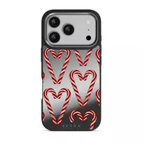 Candy Lane - iPhone 17 Pro Case, Elite Mirror Dark (MagSafe) / Gunmetal