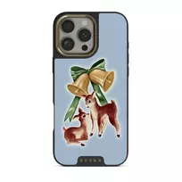 Baby Rudolph - iPhone 16 Pro Case, Elite Dark (MagSafe) / Gold