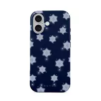Frosty Pines - iPhone 16 Plus Case, Tough (MagSafe) / N/A