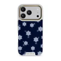 Frosty Pines - iPhone 17 Pro Case, Elite Light (MagSafe) / Gold