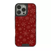 Dear Santa - Snowflake iPhone 16 Pro Case, Elite Dark (MagSafe) / Gunmetal