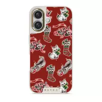 Merry Kitty - iPhone 16 Plus Case, Elite Light (MagSafe) / Gold