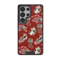Merry Kitty - Samsung Galaxy S25 Ultra Case, Elite Dark (Magnetic) / Gunmetal