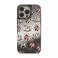 Rocking Around - iPhone 16 Pro Case, Elite Mirror Dark (MagSafe) / Gold