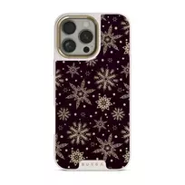 Sleeping Beauty - Snowflakes iPhone 16 Pro Max Case, Elite Light (MagSafe) / Gold