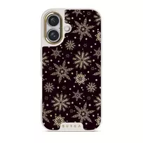 Sleeping Beauty - Snowflakes iPhone 16 Plus Case, Elite Light (MagSafe) / Gold