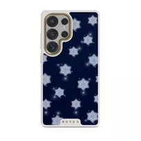 Frosty Pines - Samsung Galaxy S25 Ultra Case, Elite Light (Magnetic) / Gold