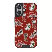 Merry Kitty - iPhone 16 Plus Case, Elite Dark (MagSafe) / Gunmetal